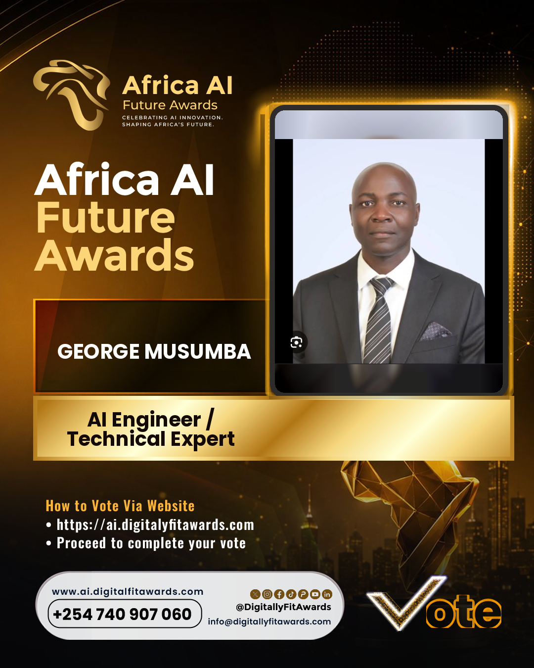 George Musumba poster