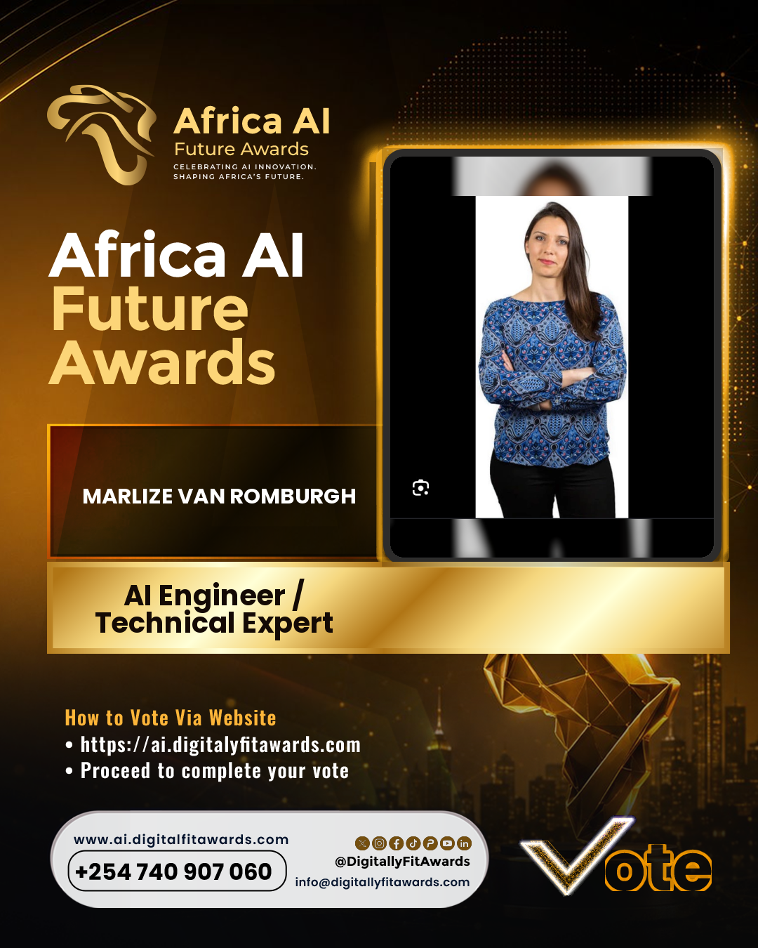 Marlize van Romburgh poster