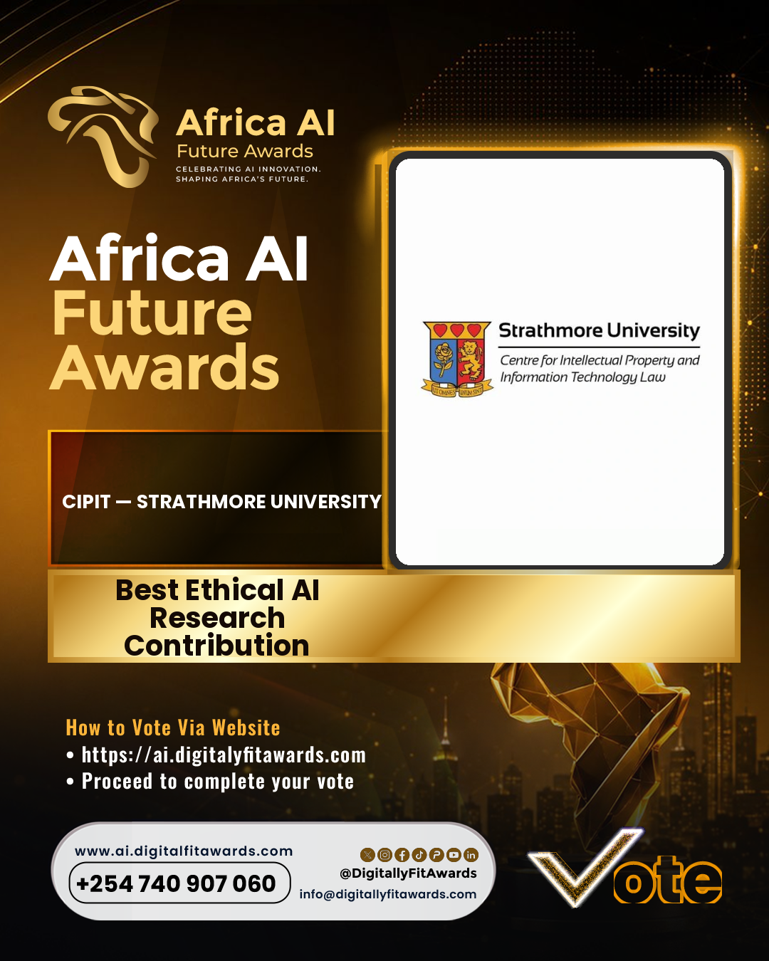 CIPIT — Strathmore University poster