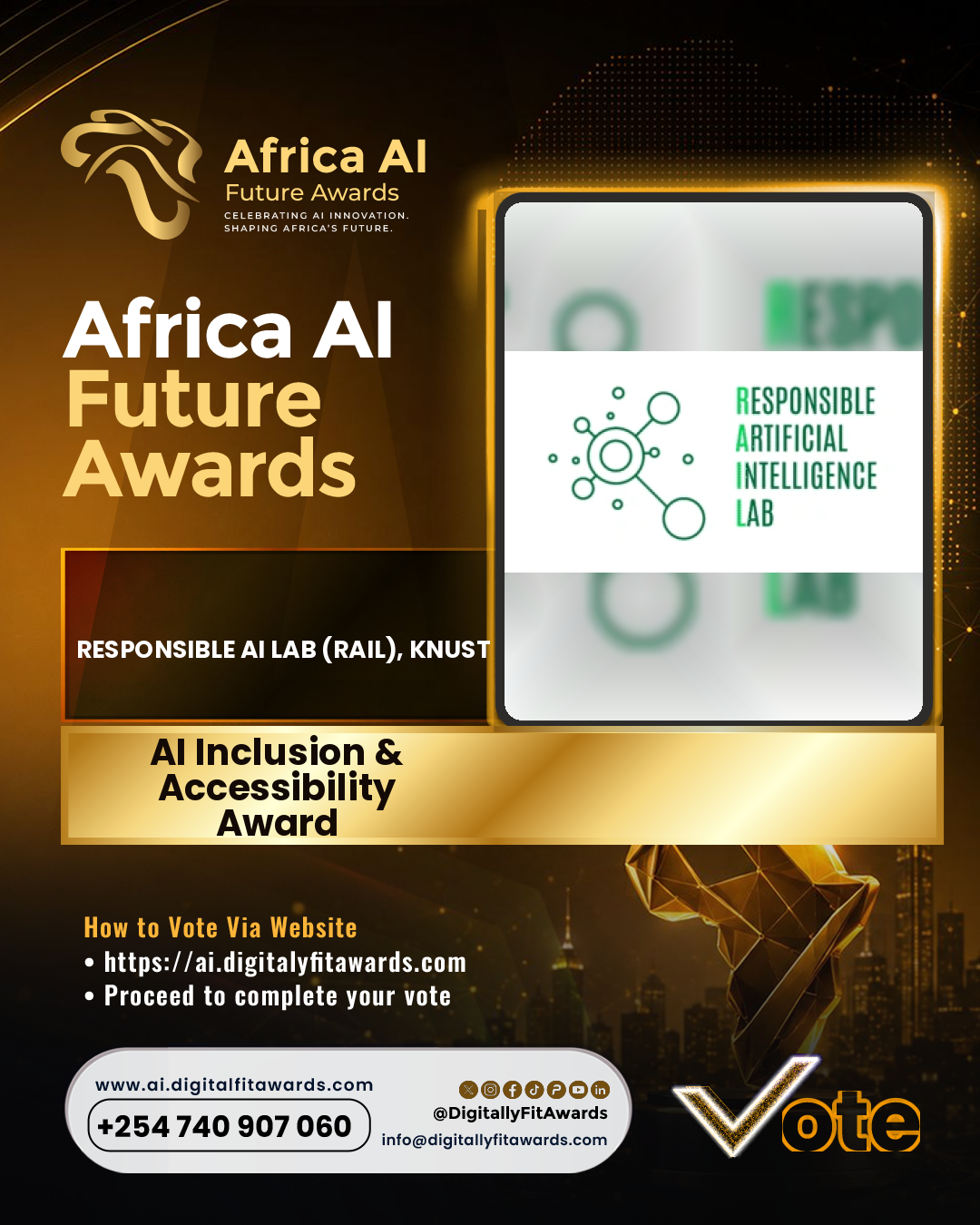 Responsible AI Lab (RAIL), KNUST poster