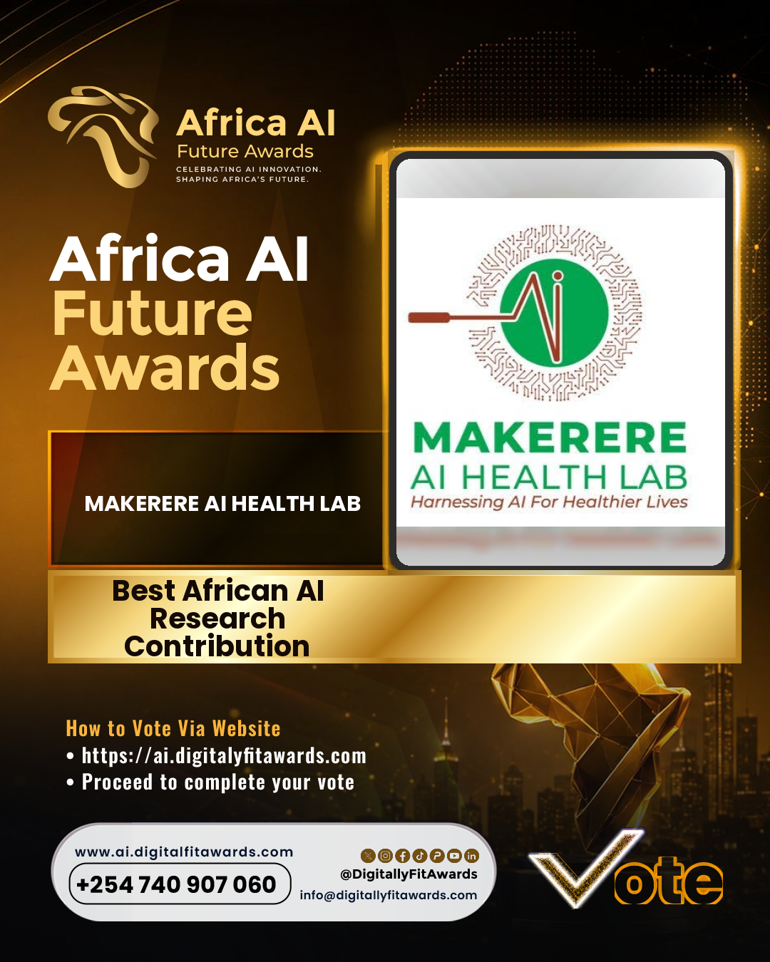 Makerere AI Health Lab poster