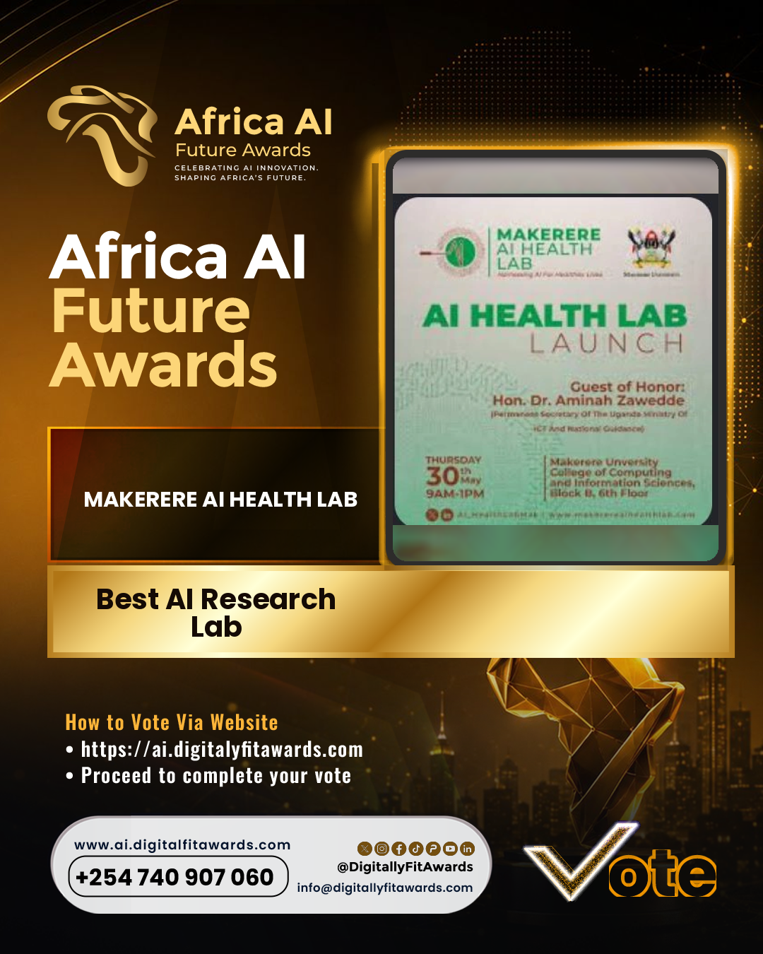 Makerere AI Health Lab poster
