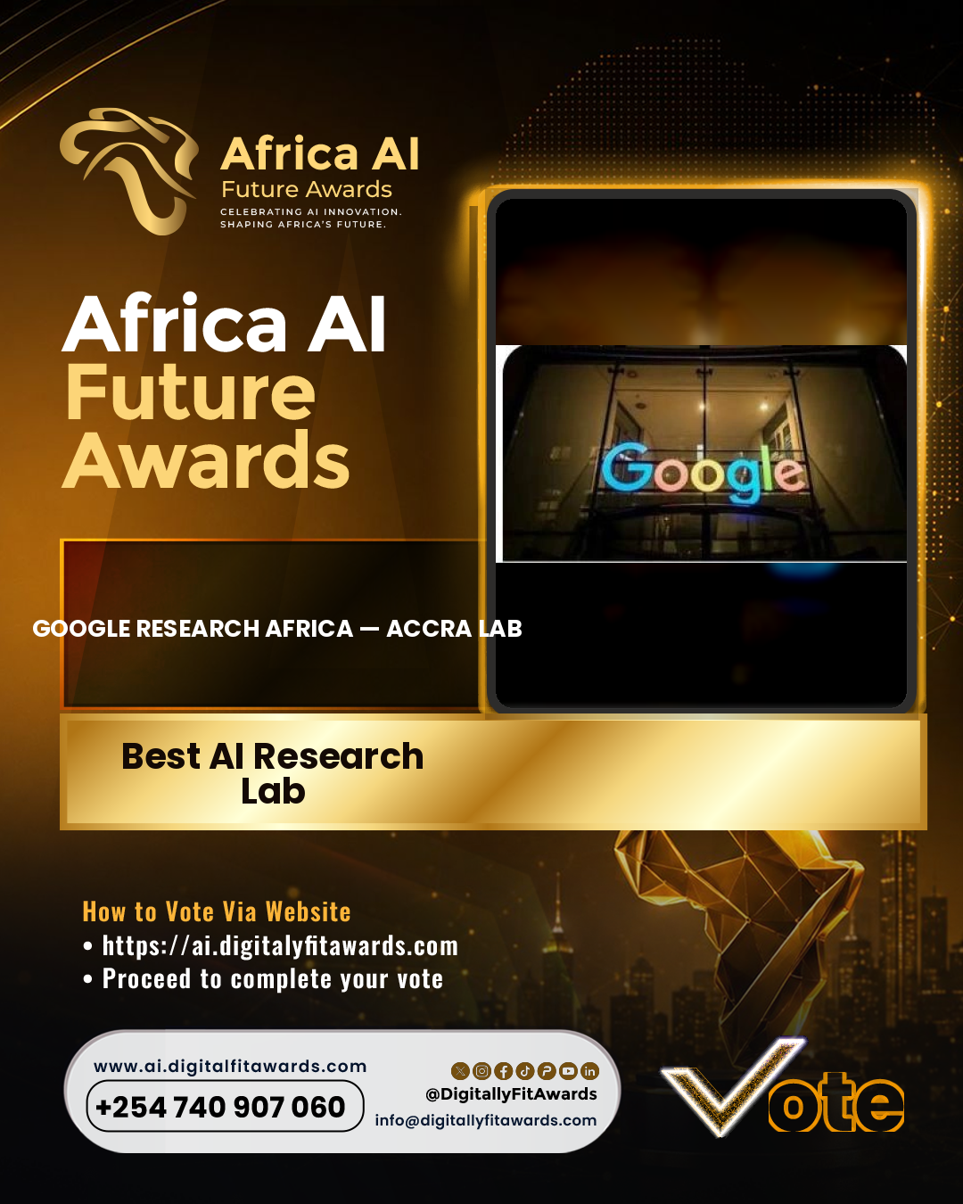 Google Research Africa — Accra Lab poster
