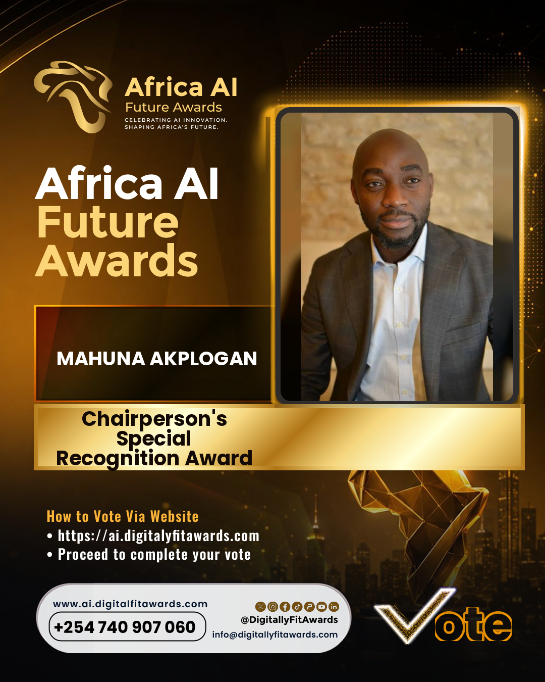 Mahuna Akplogan poster