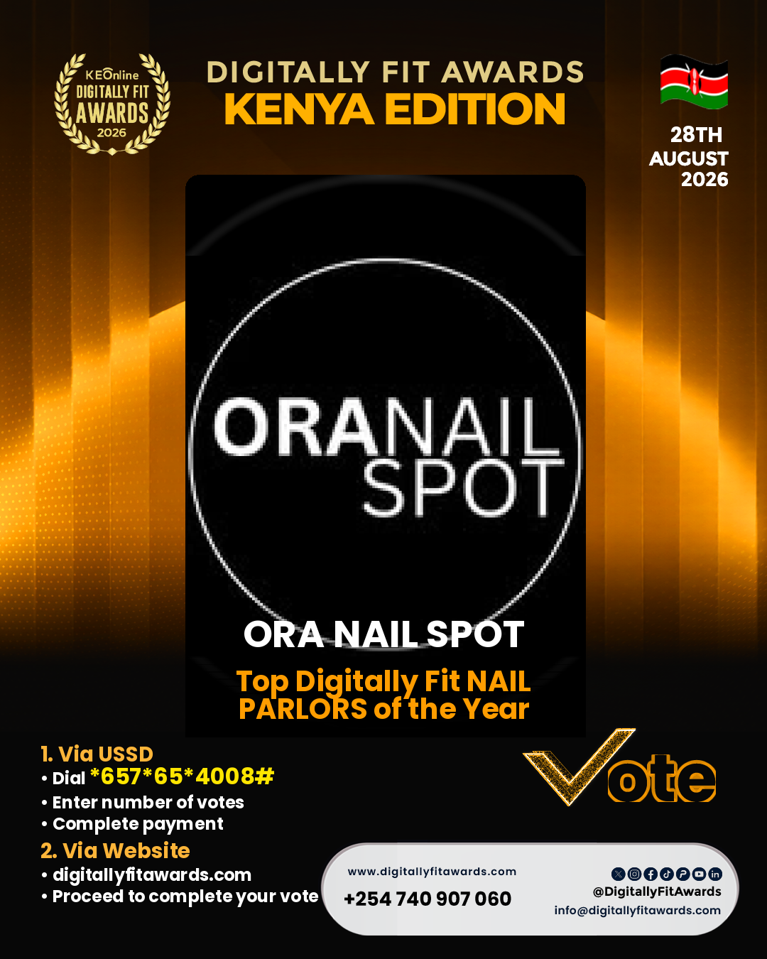 Ora Nail Spot poster