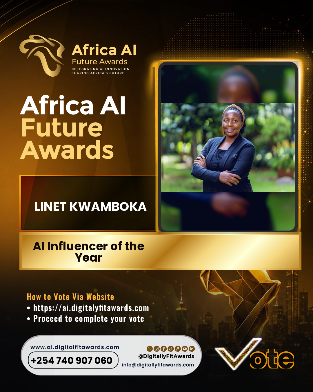 Linet Kwamboka poster