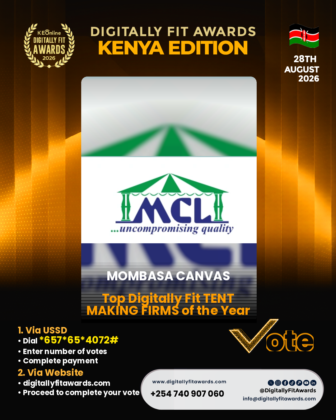 Mombasa canvas poster