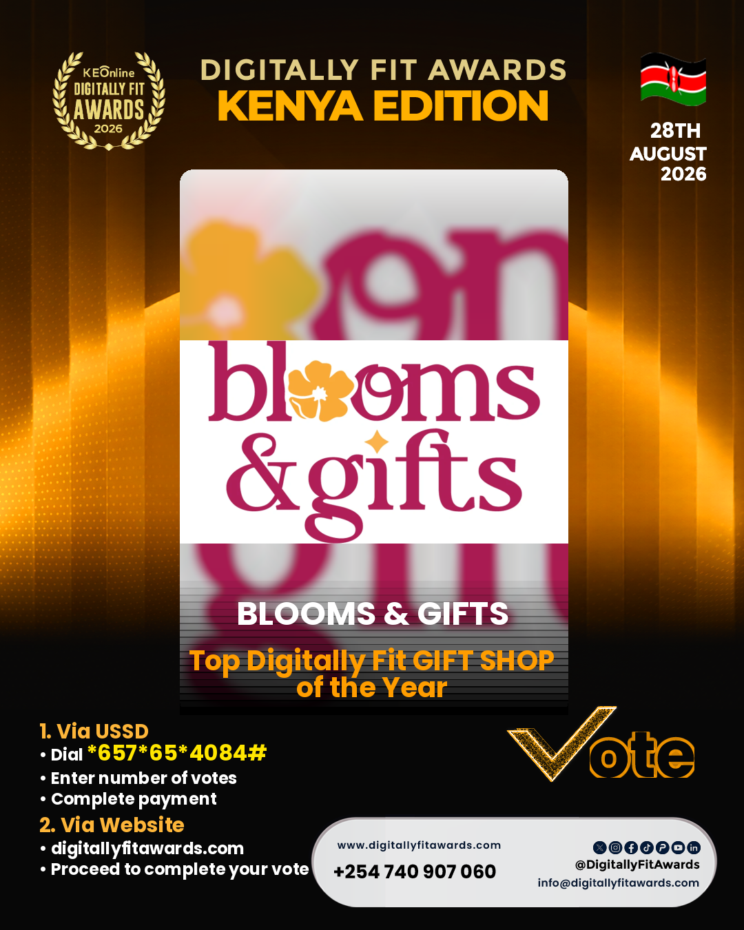 Blooms & Gifts poster