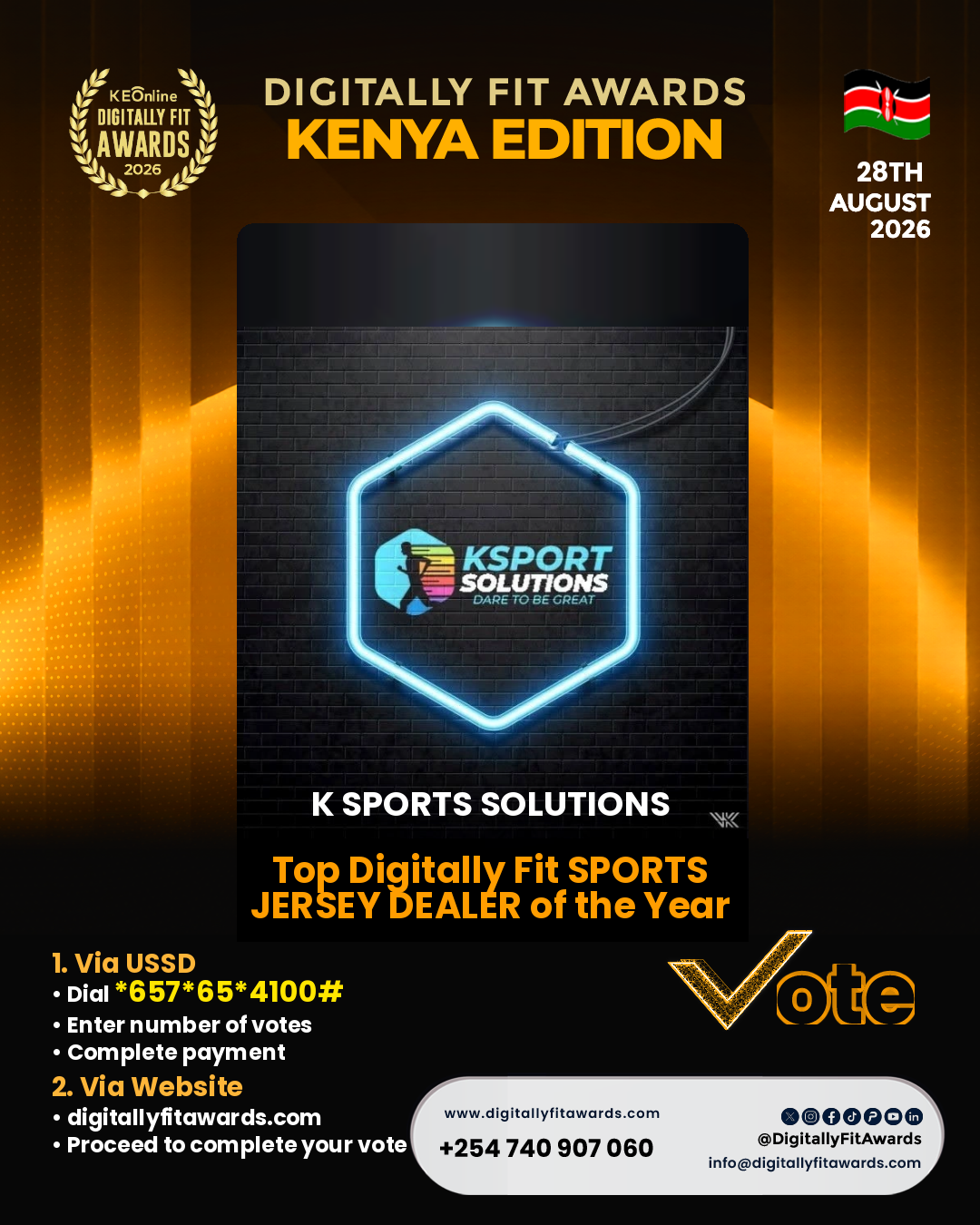 K Sports Solutions poster