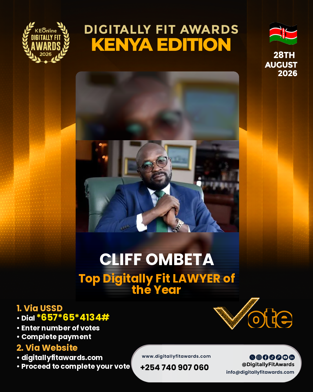 Cliff Ombeta poster