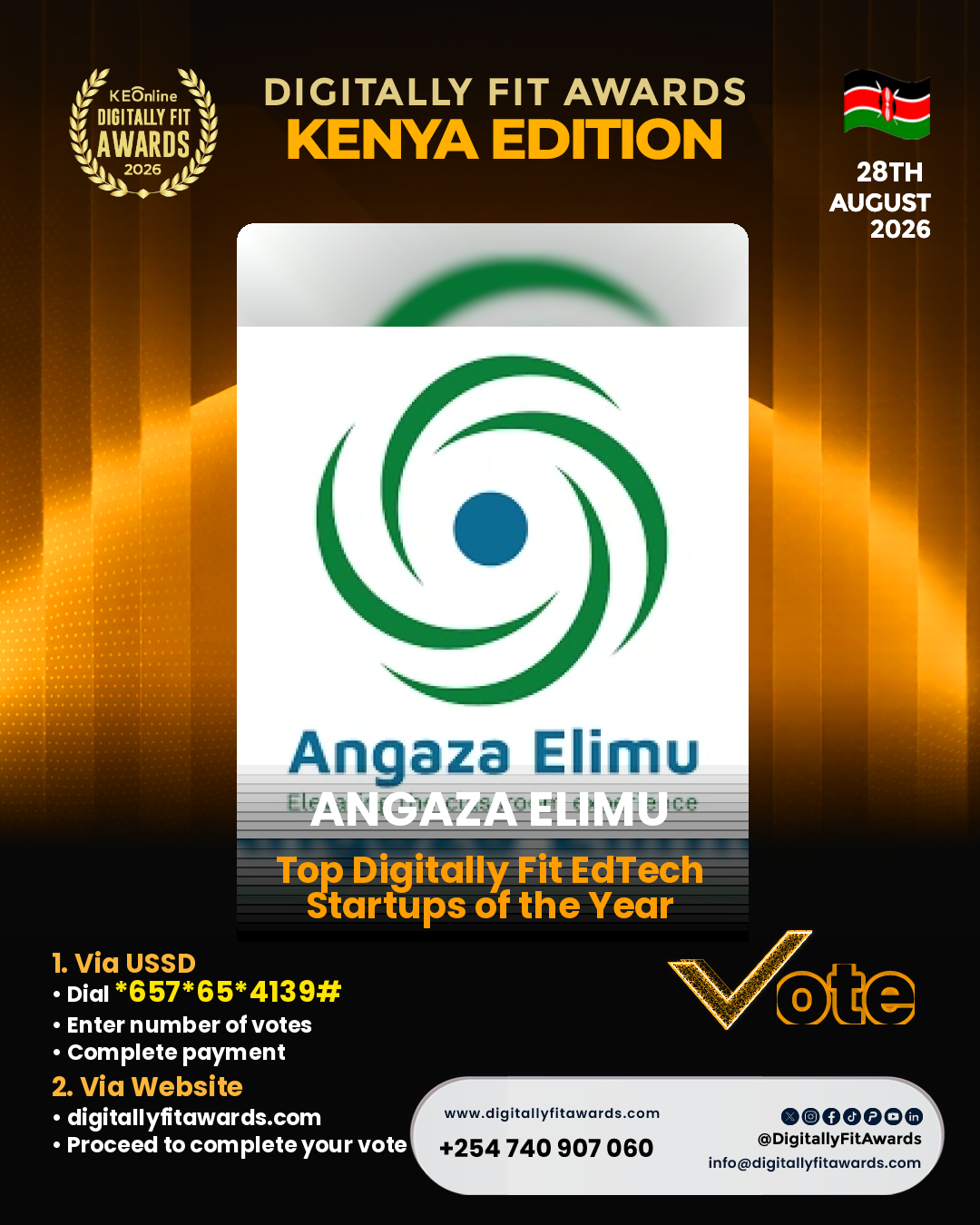 Angaza Elimu poster