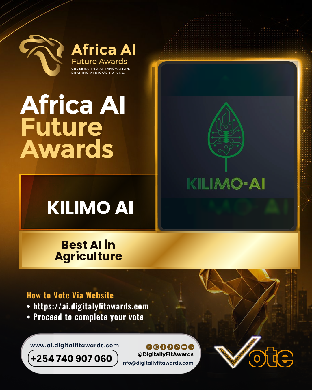 Kilimo AI poster