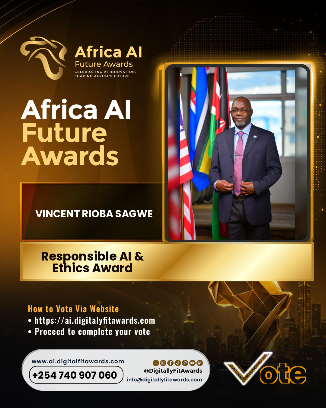 Vincent Rioba Sagwe poster