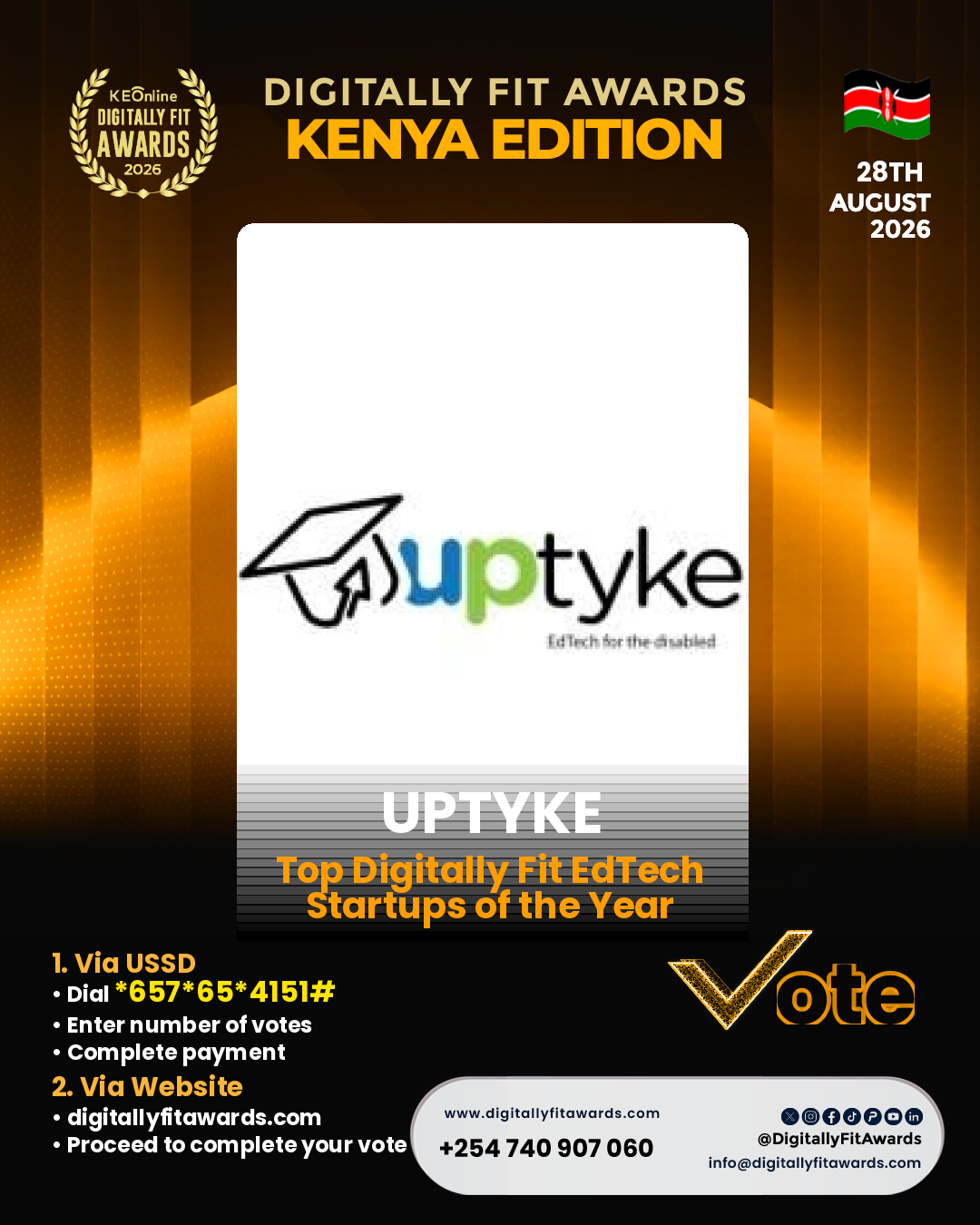 Uptyke poster