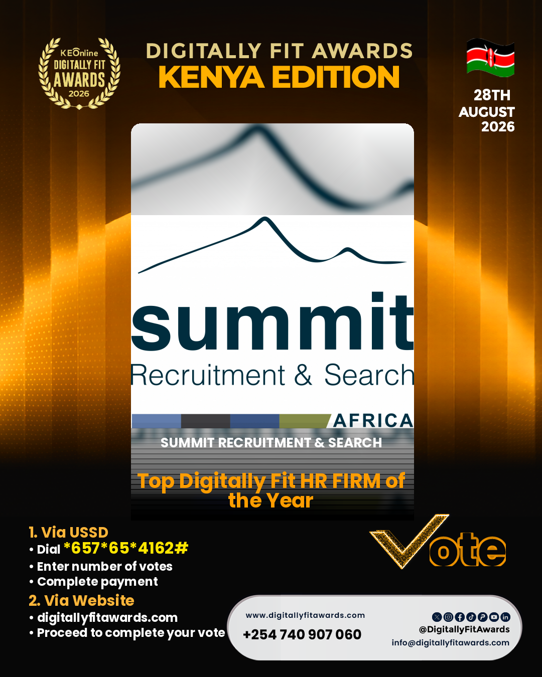 Summit Recruitment & Search poster