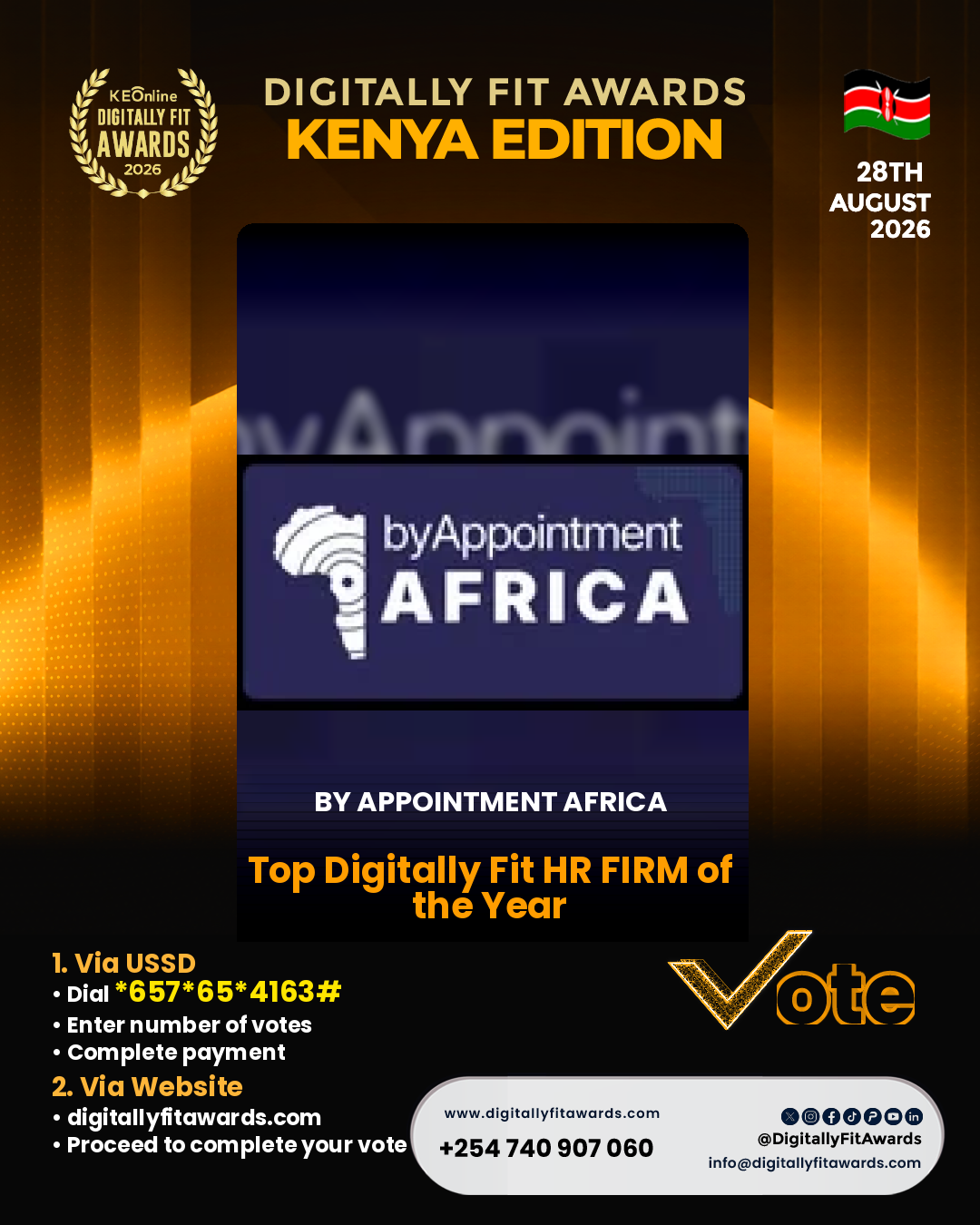 By appointment Africa poster