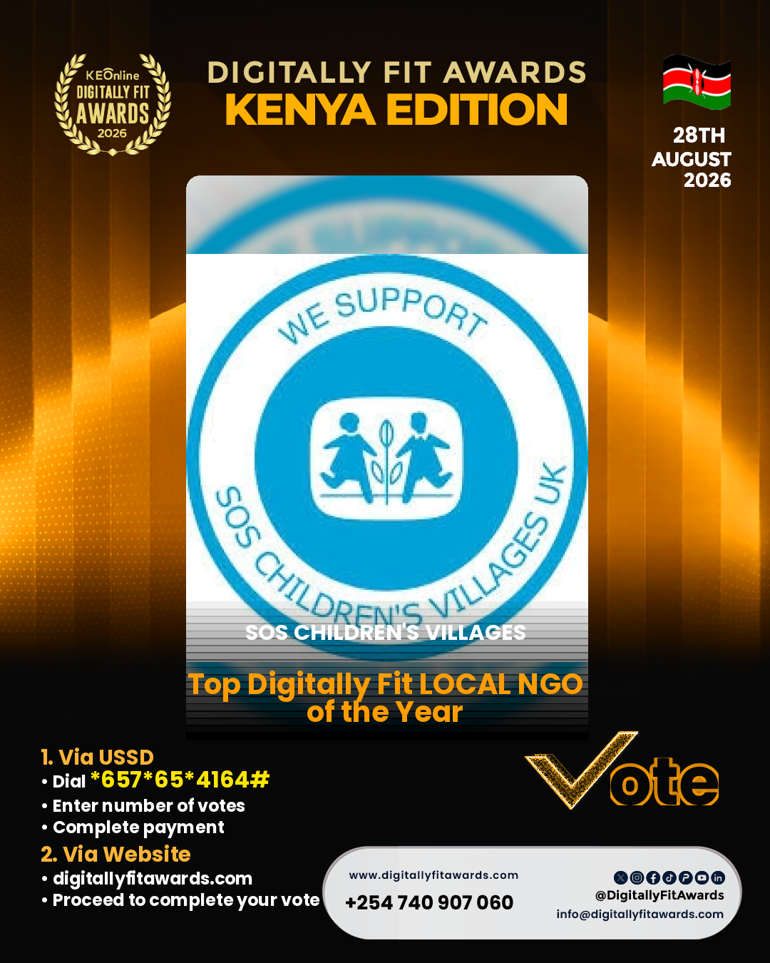 SOS Children's Villages poster
