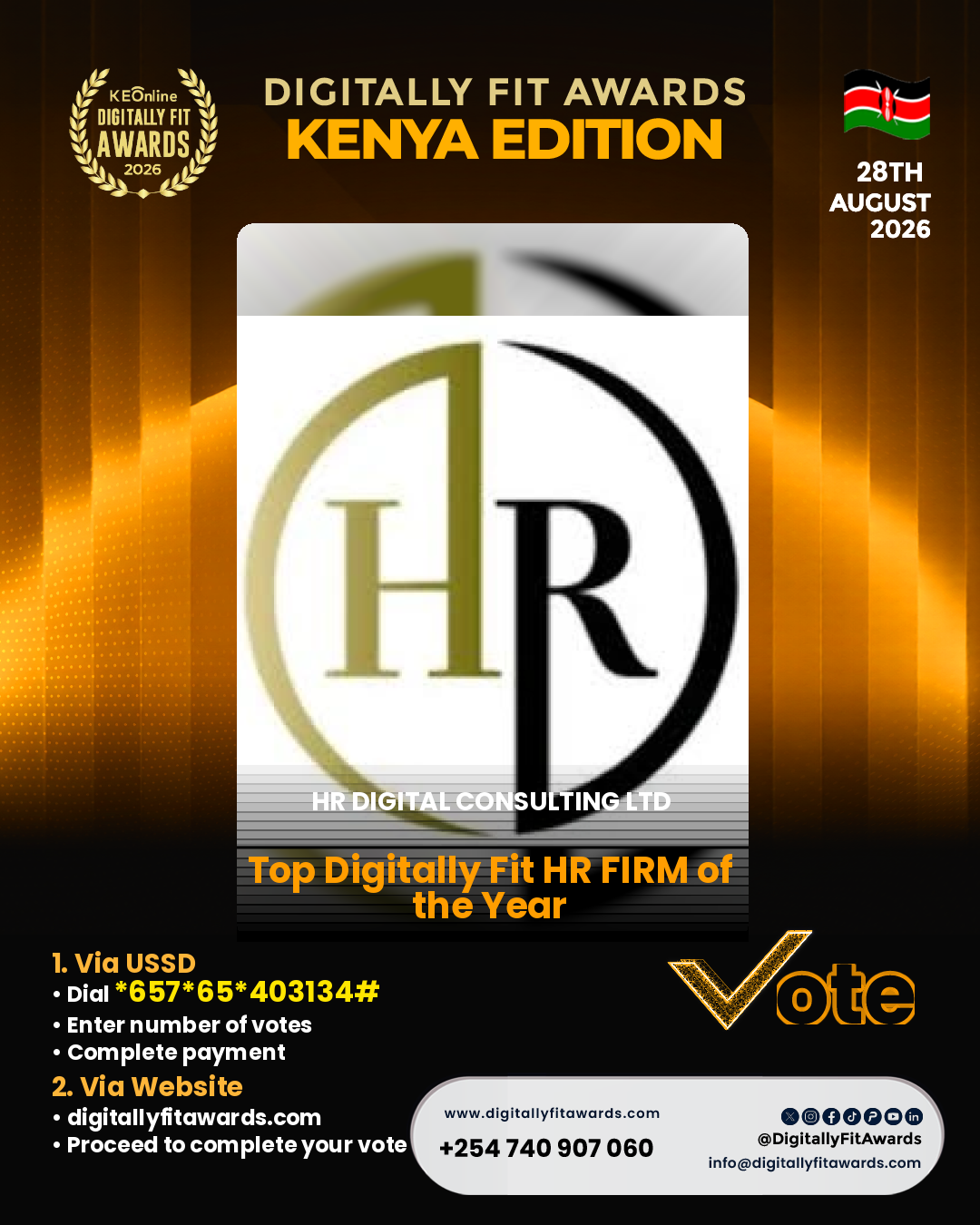 HR Digital Consulting Ltd poster