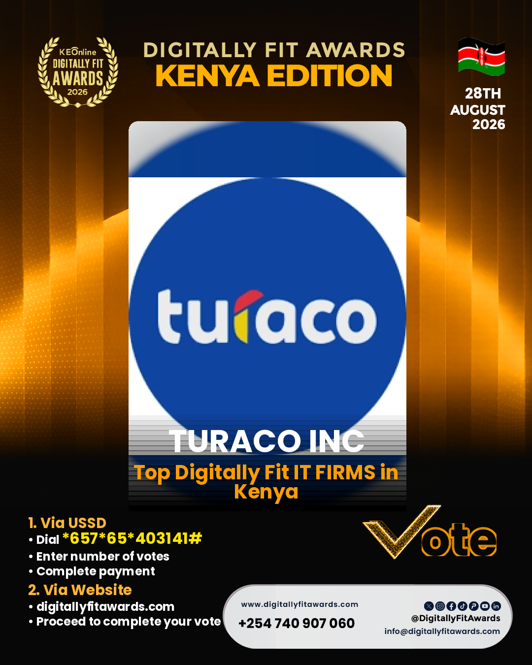 Turaco Inc poster