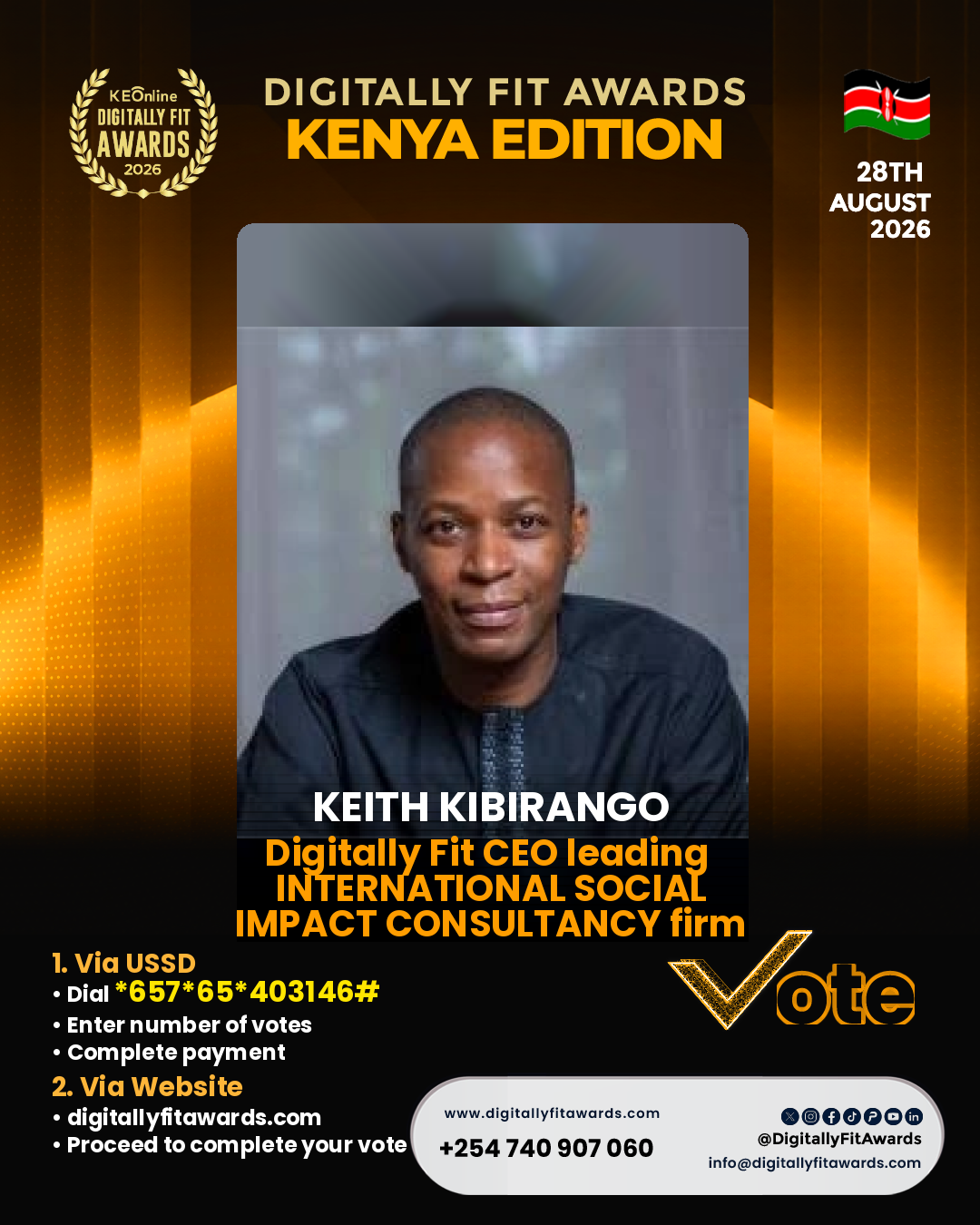 Keith Kibirango poster