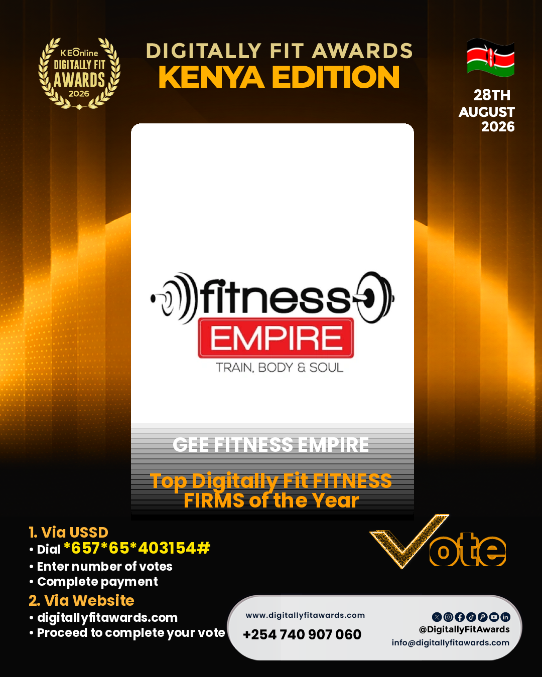Gee Fitness Empire poster
