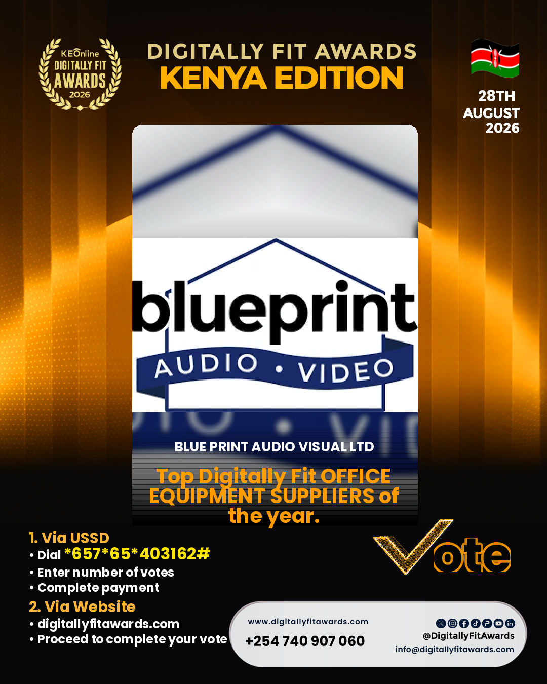 Blue Print Audio Visual Ltd poster