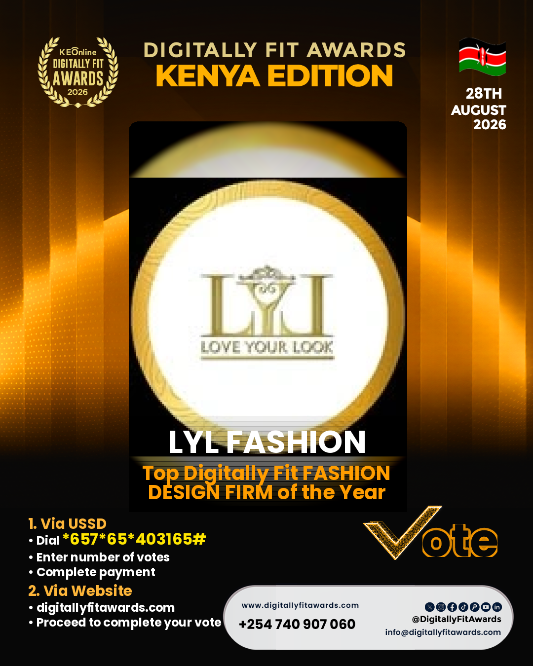 LYL fashion poster