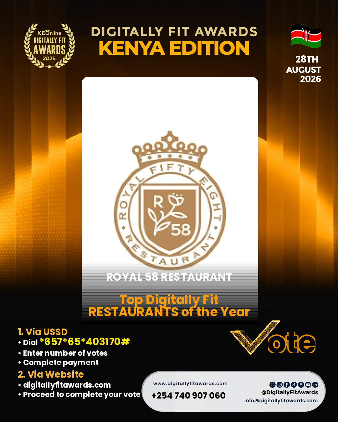Royal 58 Restaurant poster