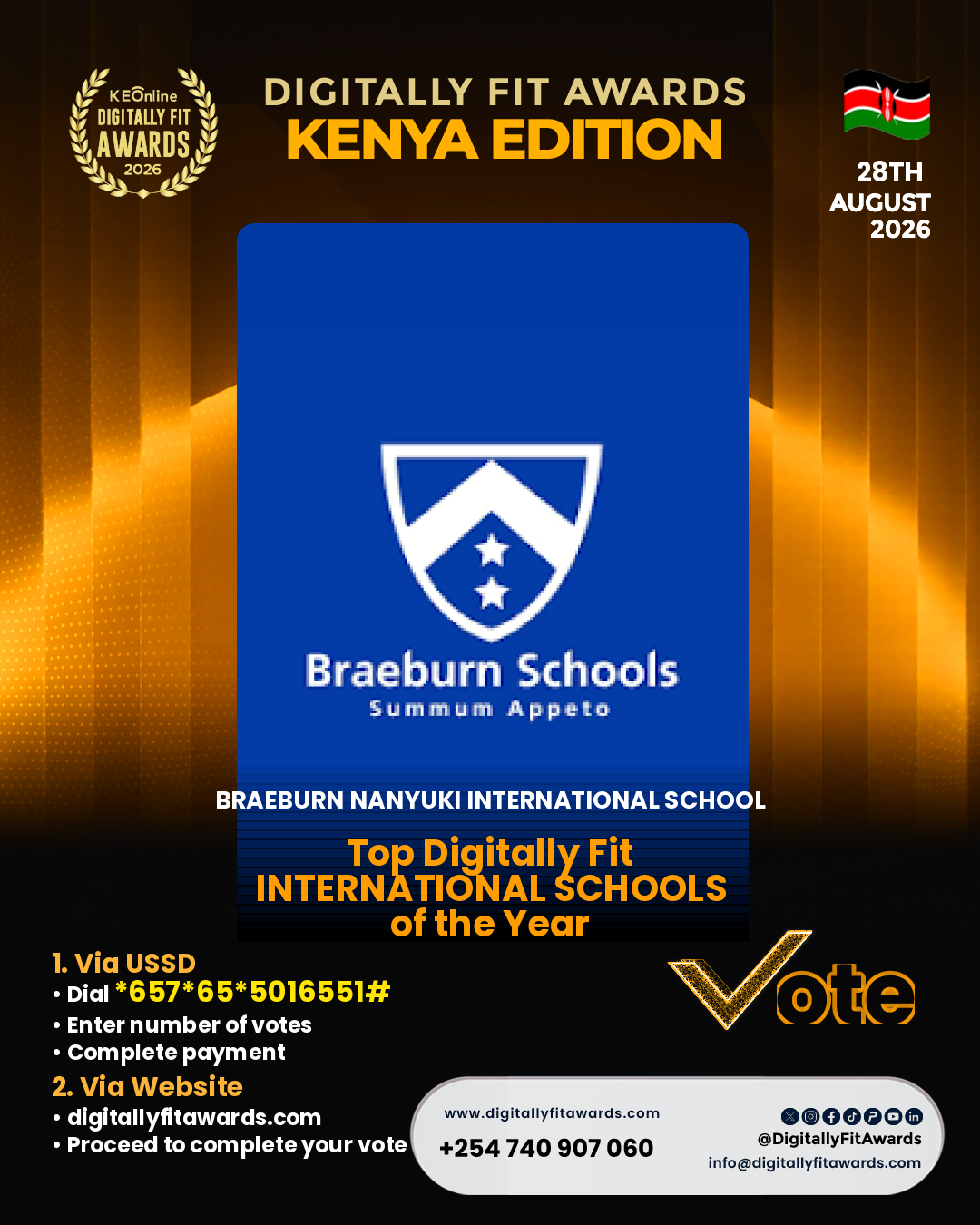 Braeburn Nanyuki International School poster