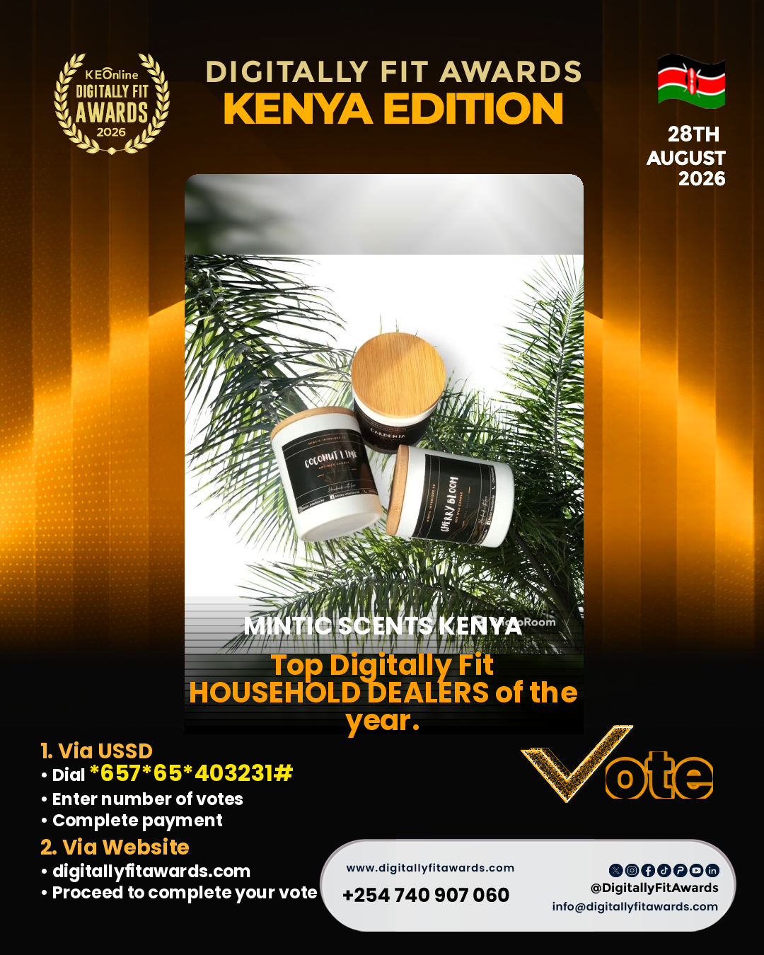Mintic Scents Kenya poster