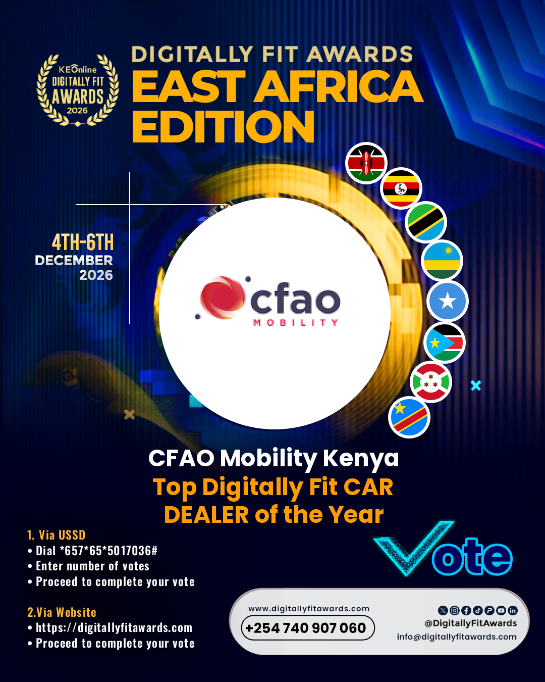 CFAO Mobility Kenya poster