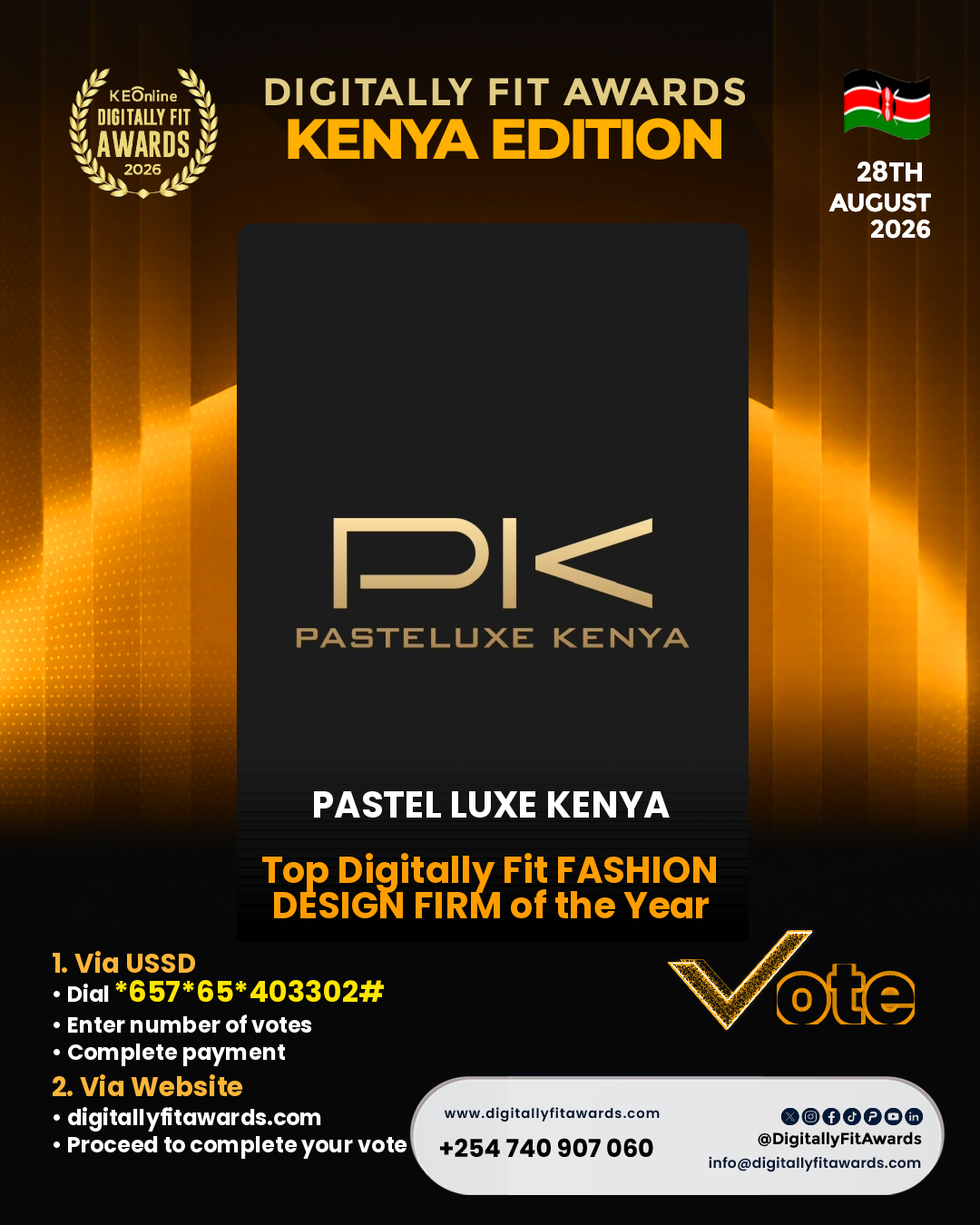 PASTEL LUXE KENYA poster