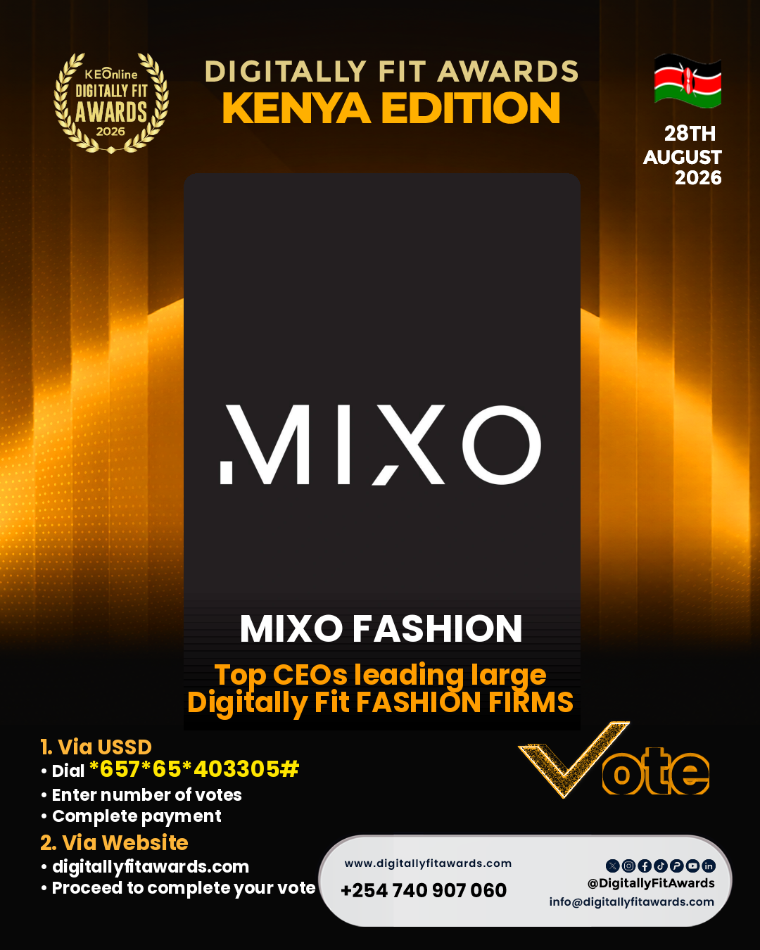 Mixo Fashion poster