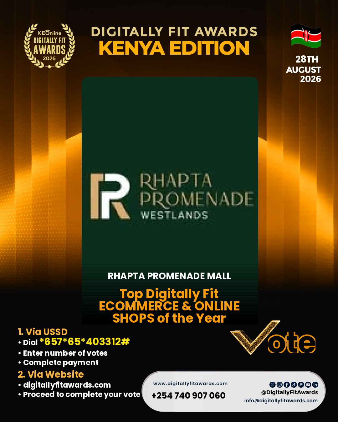 Rhapta Promenade Mall poster