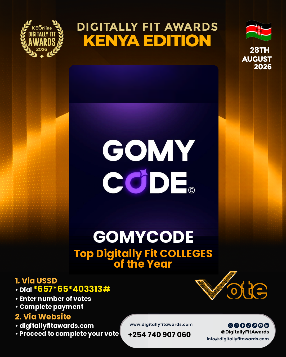 GOMYCODE poster