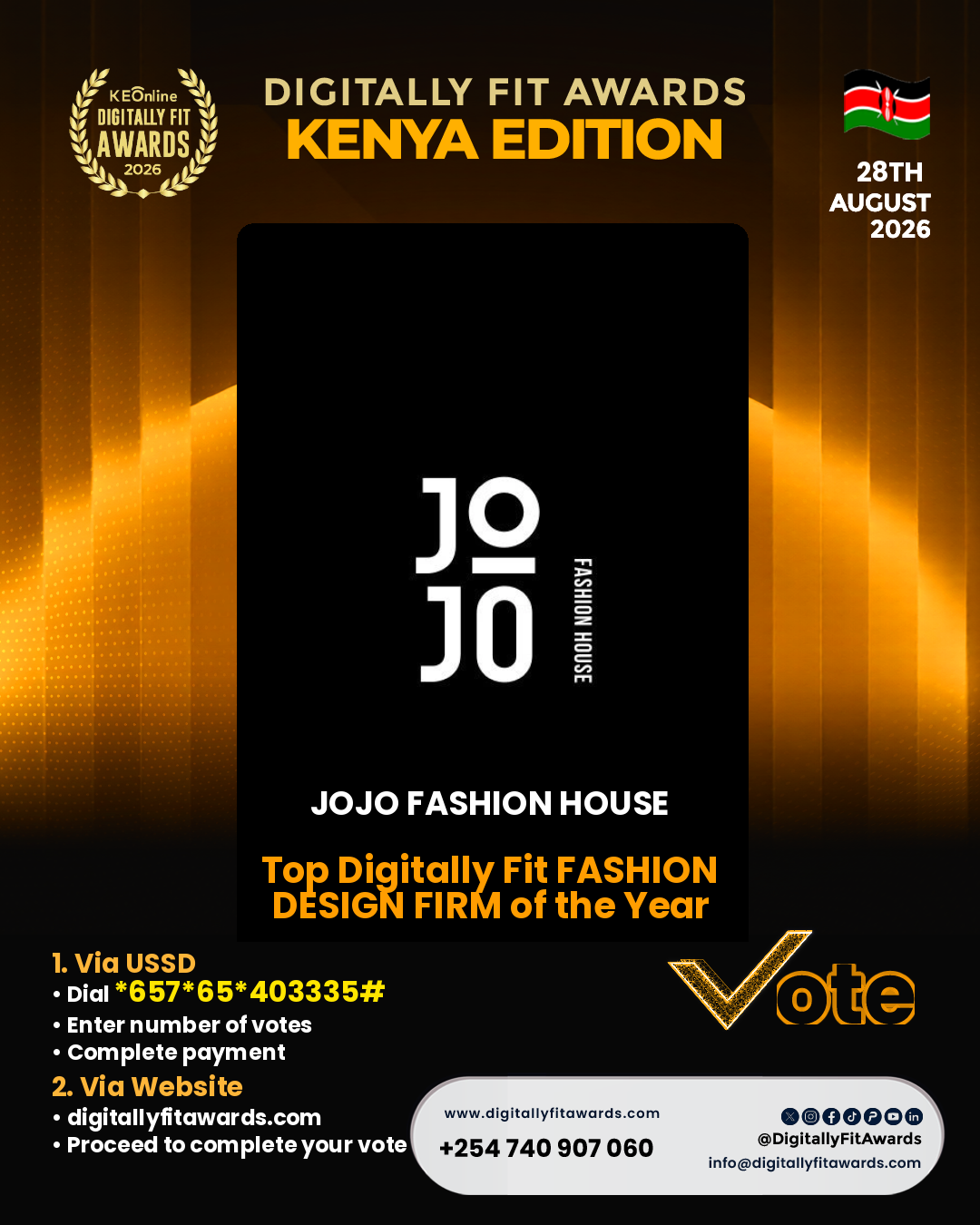 Jojo Fashion House poster