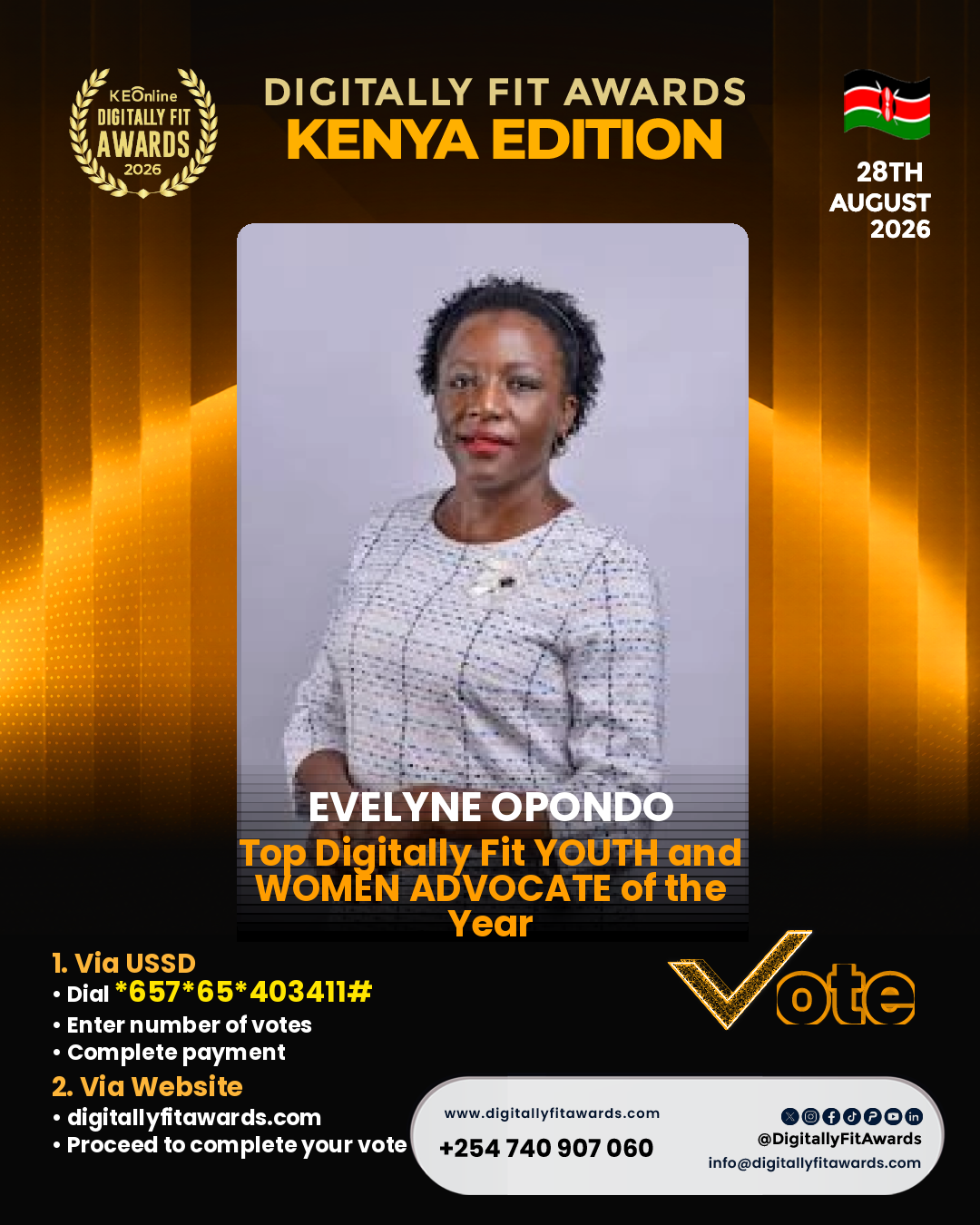 Evelyne Opondo poster