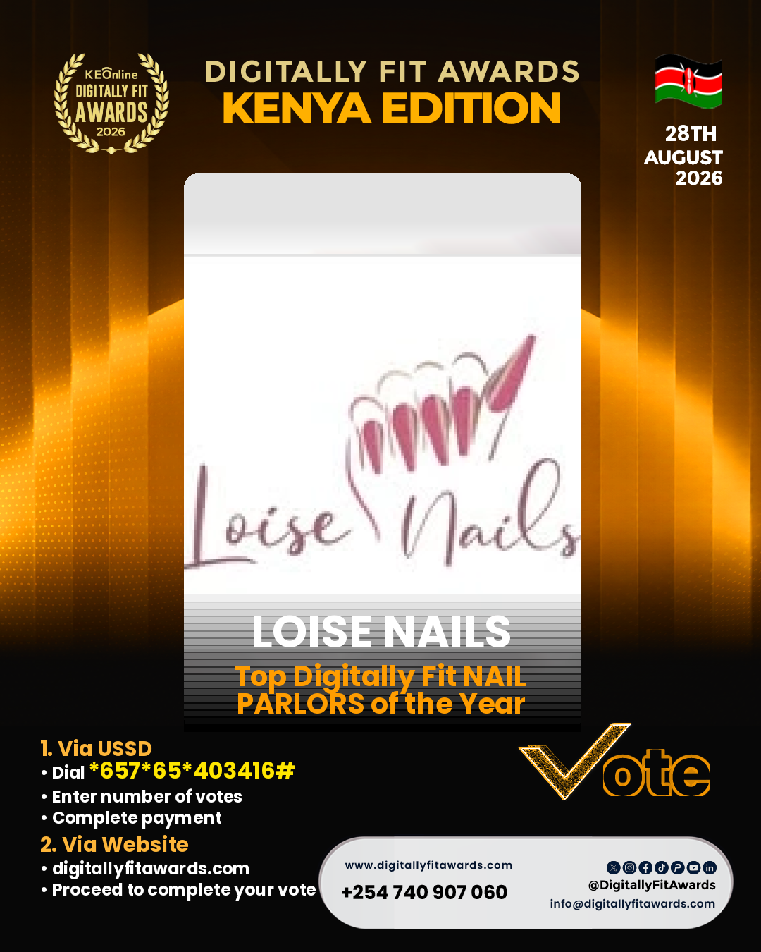 Loise Nails poster