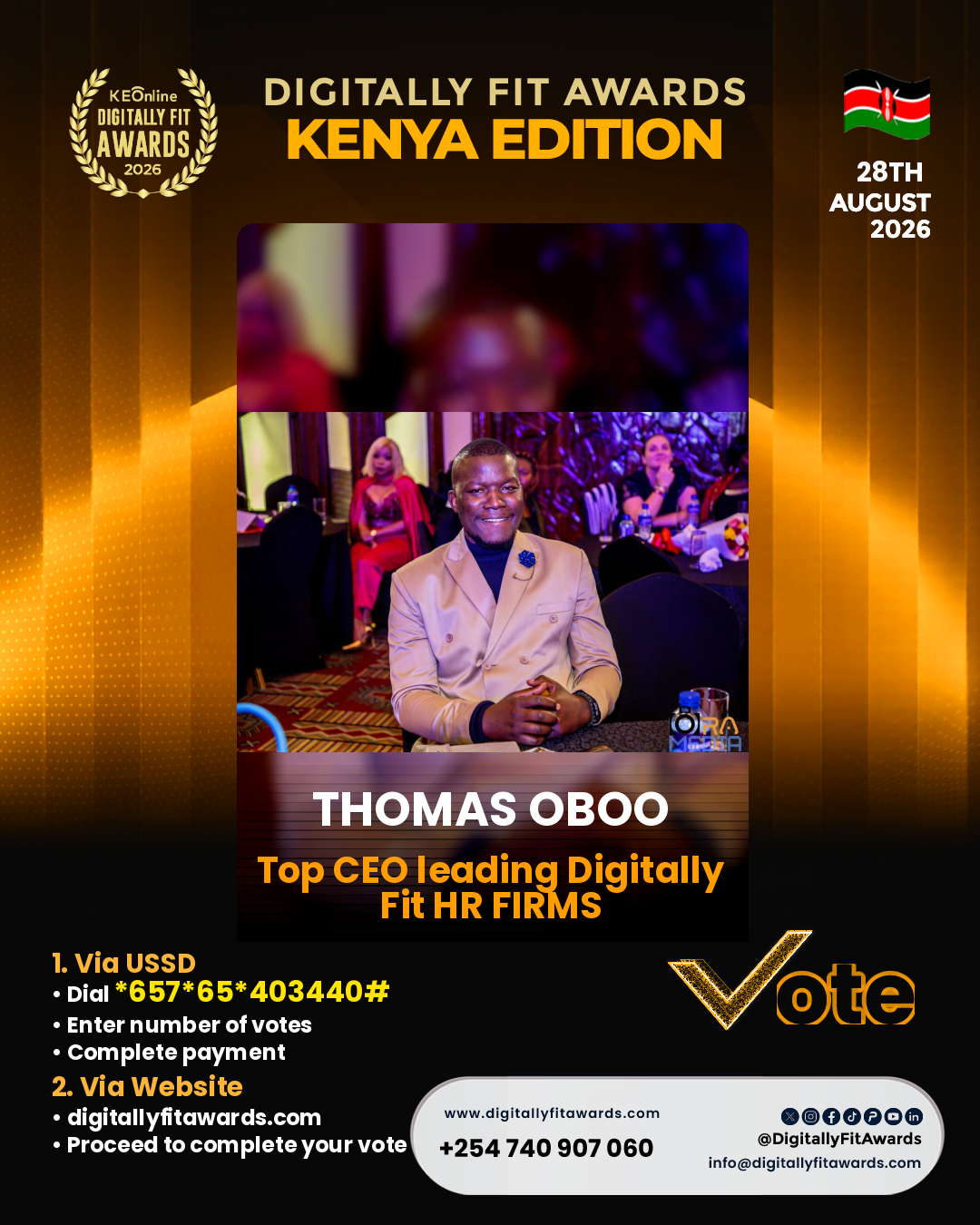 Thomas Oboo poster