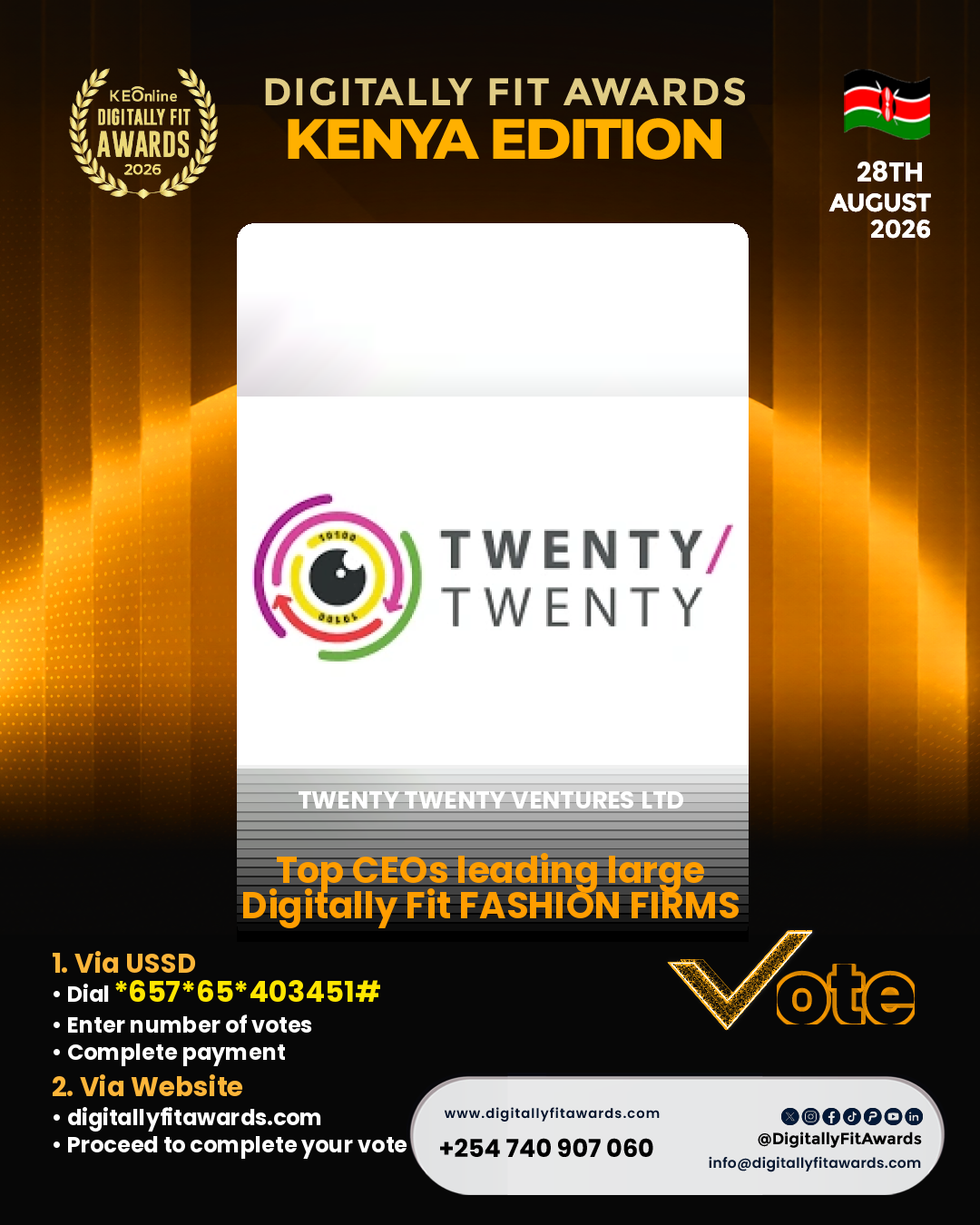 Twenty Twenty Ventures Ltd poster