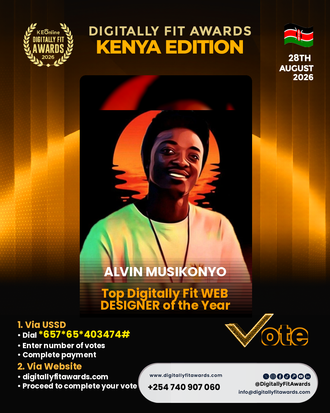 Alvin Musikonyo poster