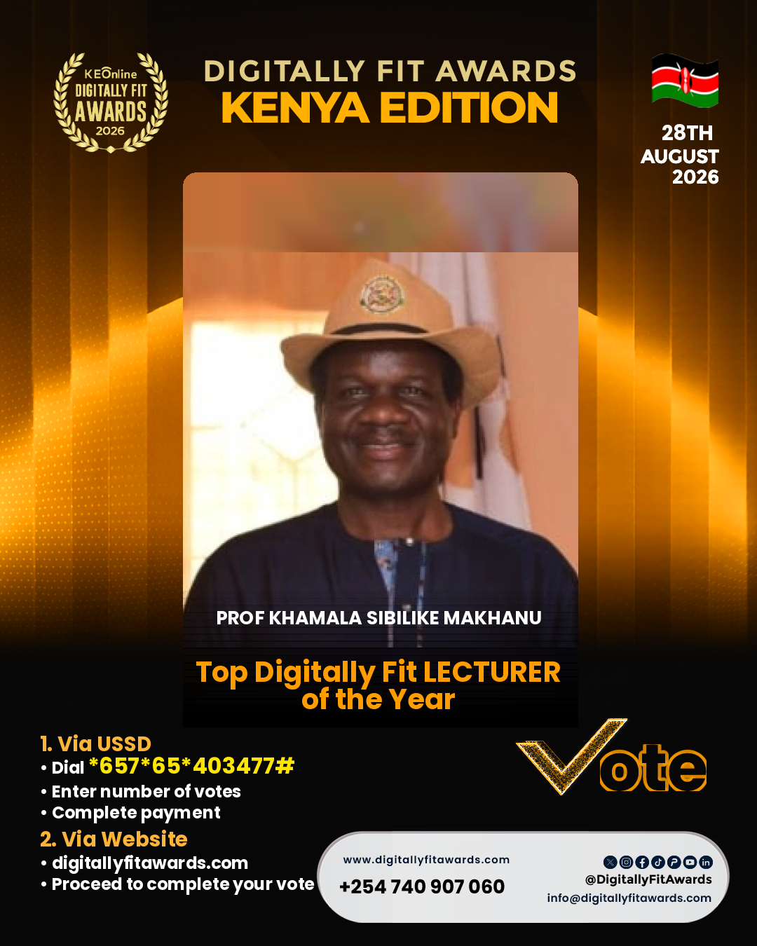 PROF KHAMALA SIBILIKE MAKHANU poster