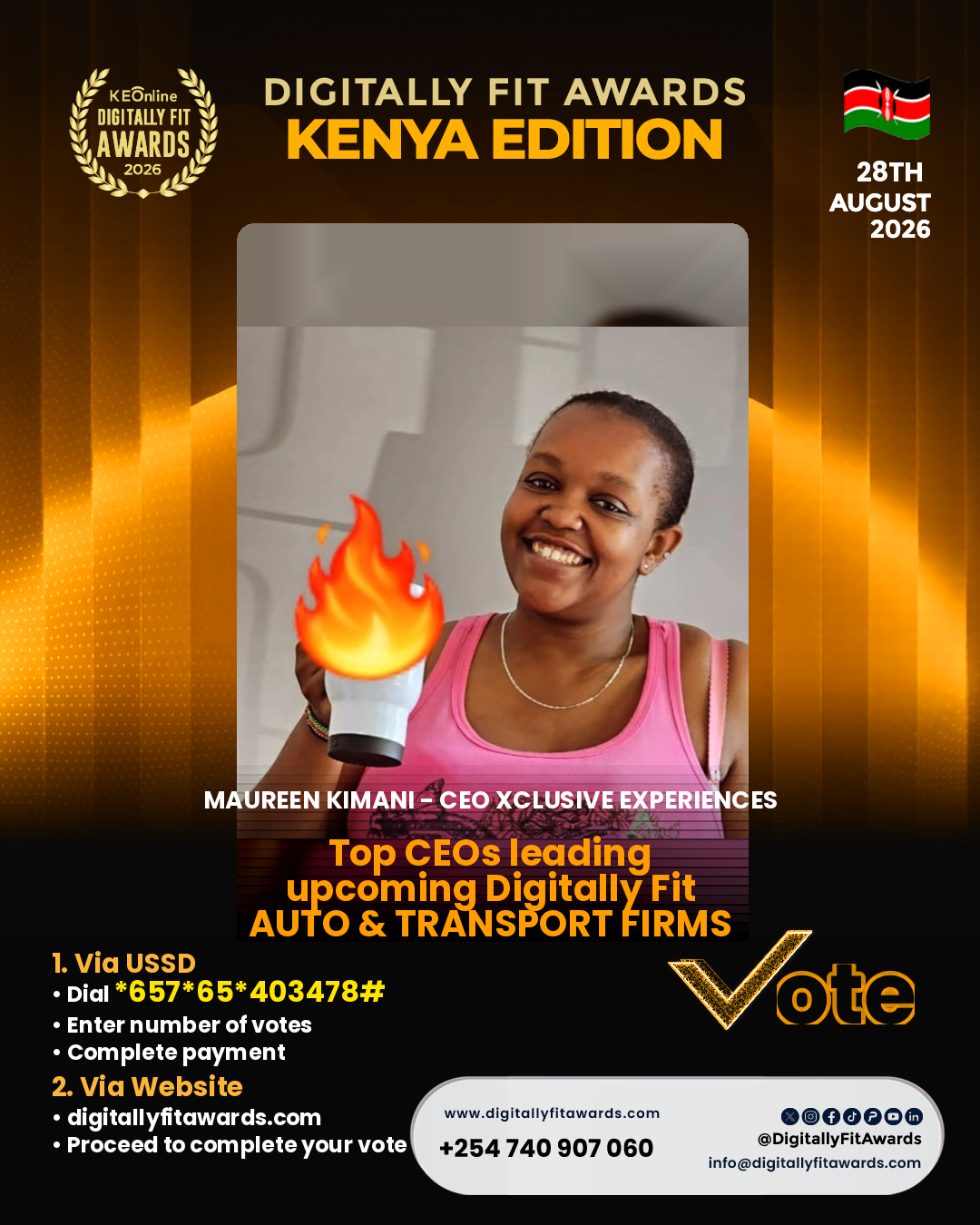 Maureen Kimani - CEO Xclusive Experiences poster