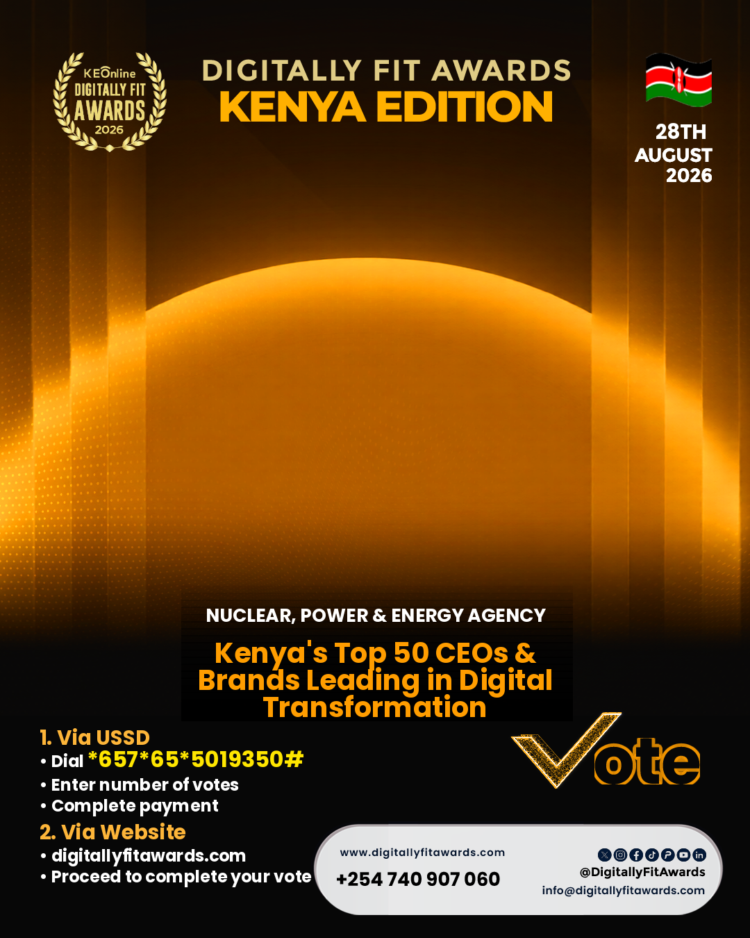 Nuclear, Power & Energy Agency poster