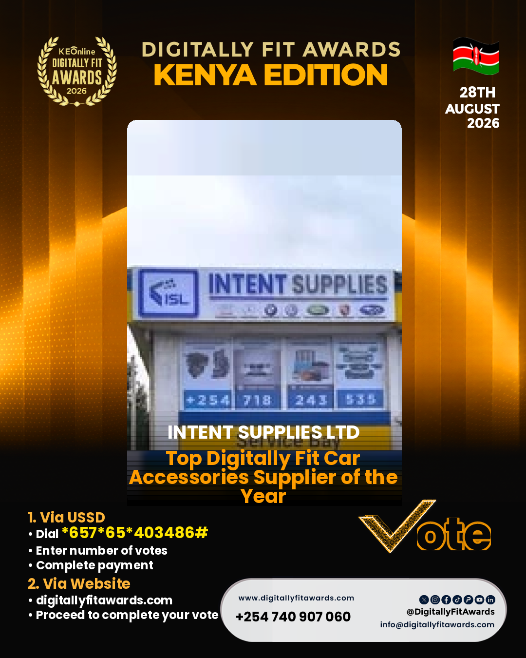 Intent Supplies Ltd poster
