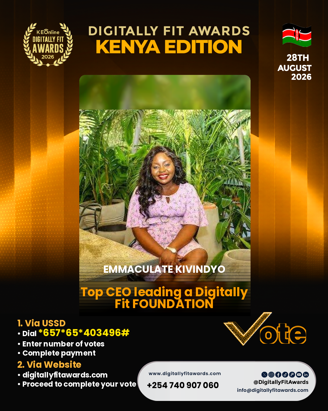 Emmaculate Kivindyo poster