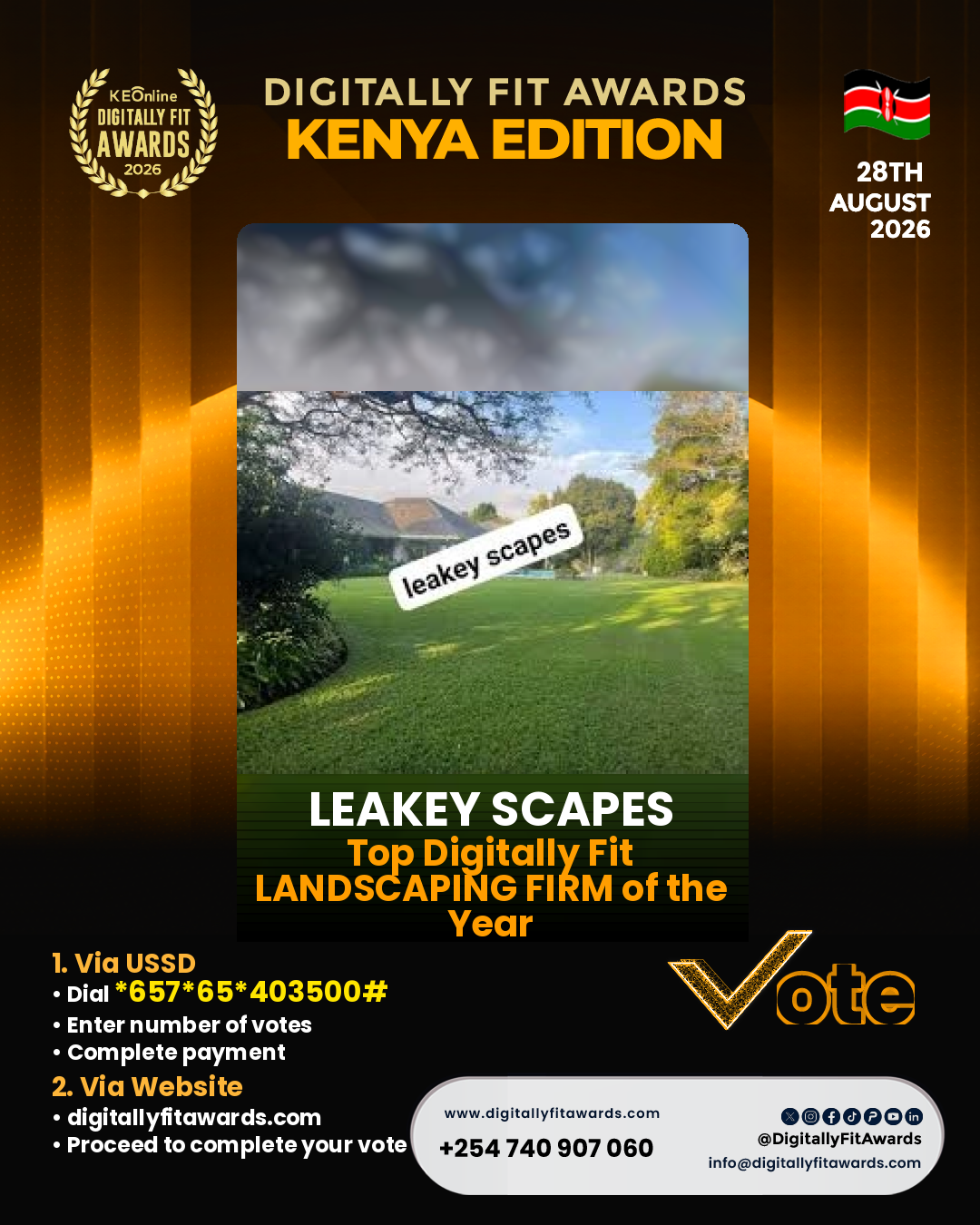 Leakey Scapes poster