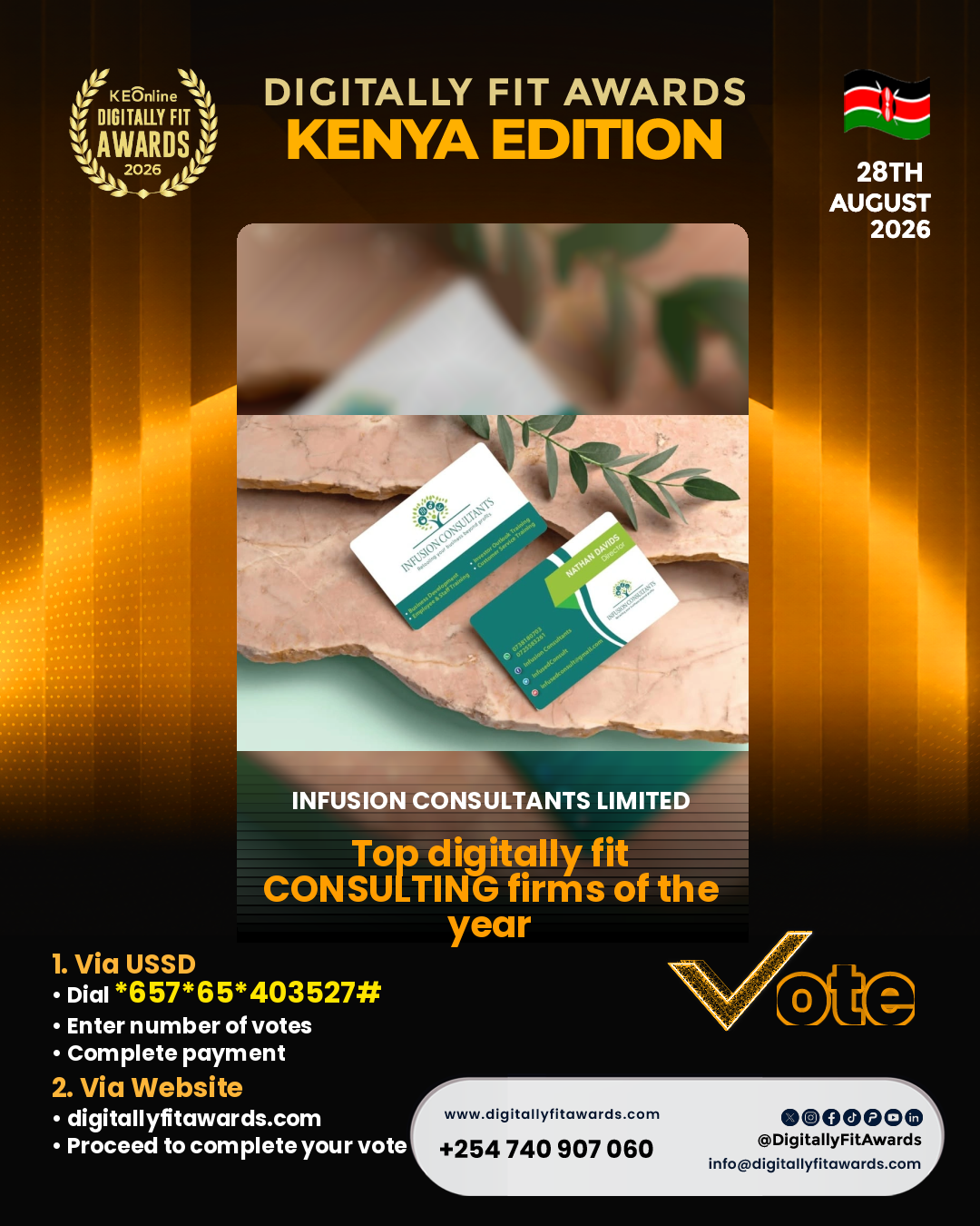 Infusion Consultants Limited poster