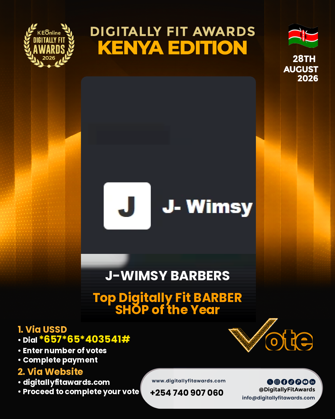 J-wimsy barbers poster