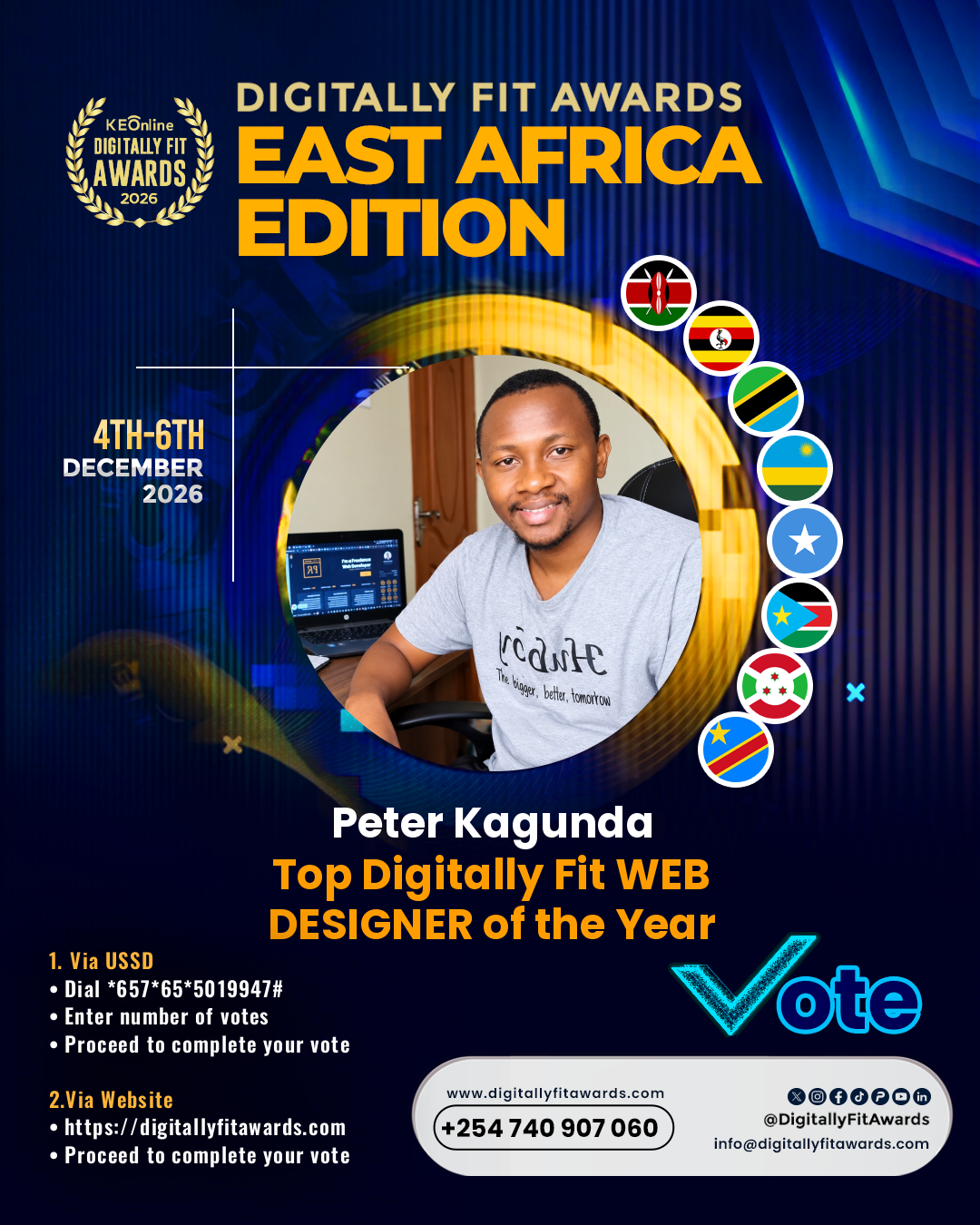 Peter Kagunda poster